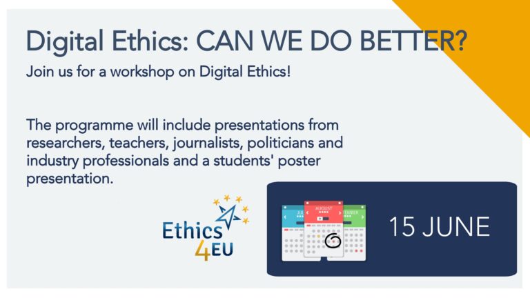 Digital Ethics Can we do better - Workshop